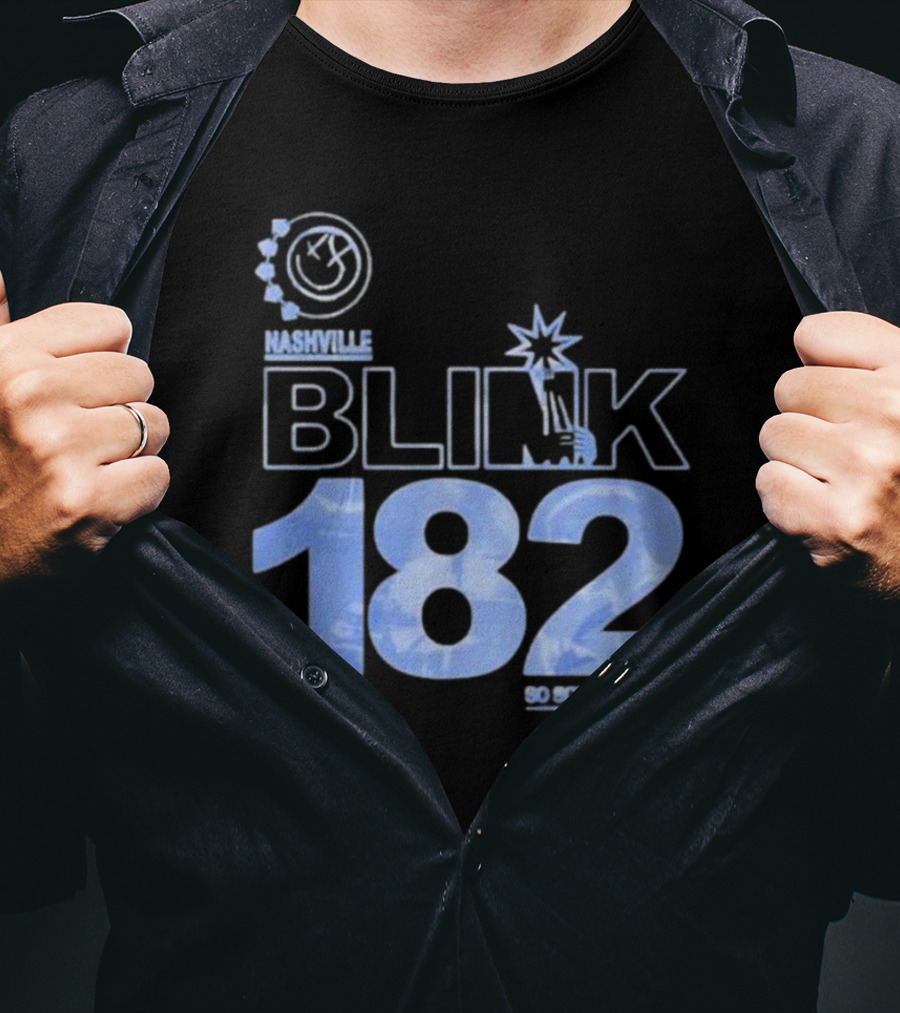 Nashville Blink-182 So Sorry It's Over T-Shirt