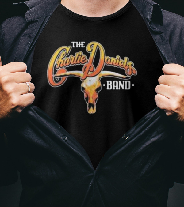 The Charlie Daniels Band Bold Cow Skull T-Shirt