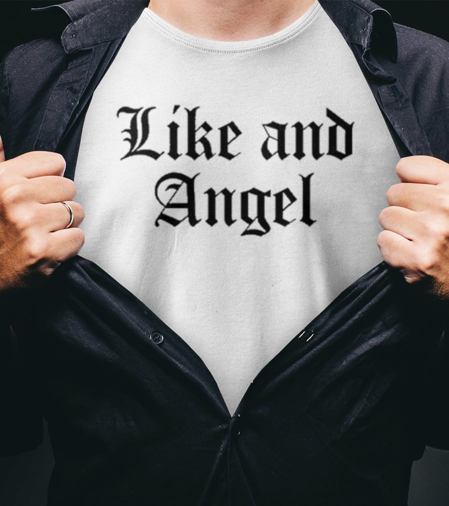 Ogastreet Like And Angel Gothic T-Shirt