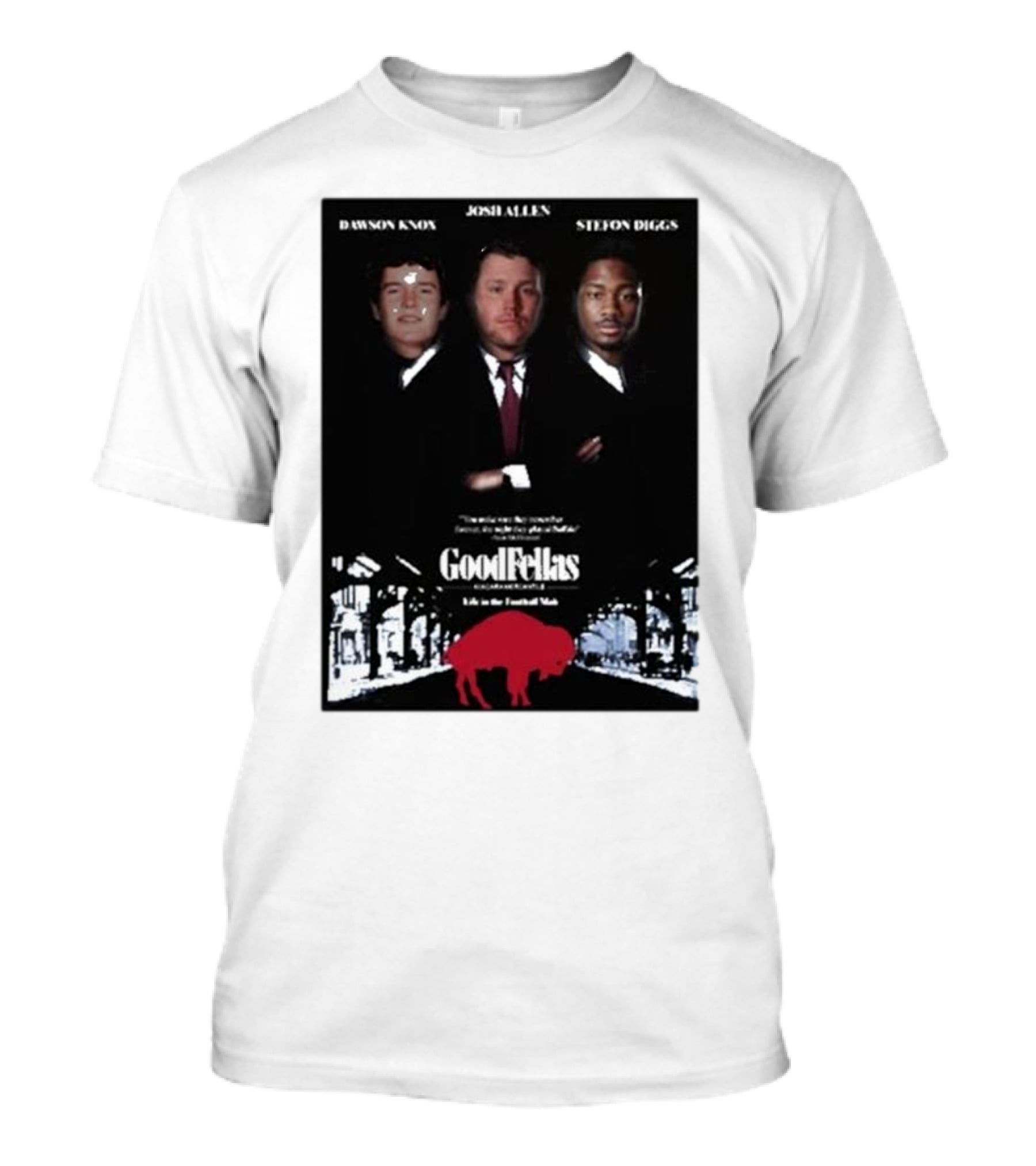 Buffalo Mafia Josh Allen Stefon Diggs Dawson Knox Goodfellas NFL Football T-Shirt