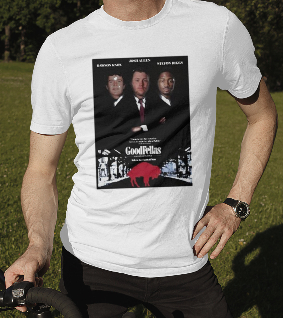 Buffalo Mafia Josh Allen Stefon Diggs Dawson Knox Goodfellas NFL Football T-Shirt