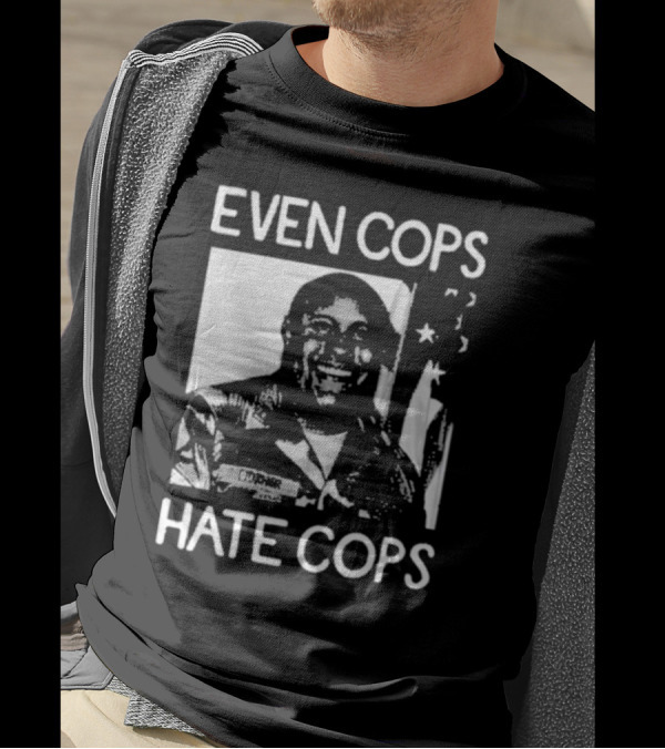 Even Cops Hate Cops Christopher Dorner American Flag T-Shirt