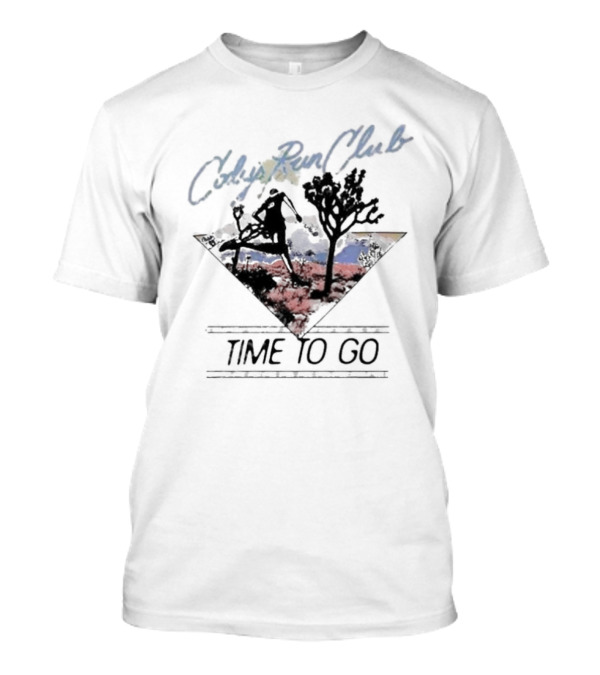 Cody’s Run Club Time To Go Desert Silhouette Adventure T-Shirt
