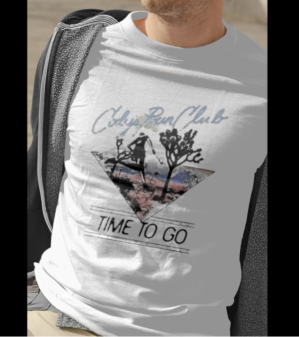 Cody’s Run Club Time To Go Desert Silhouette Adventure T-Shirt