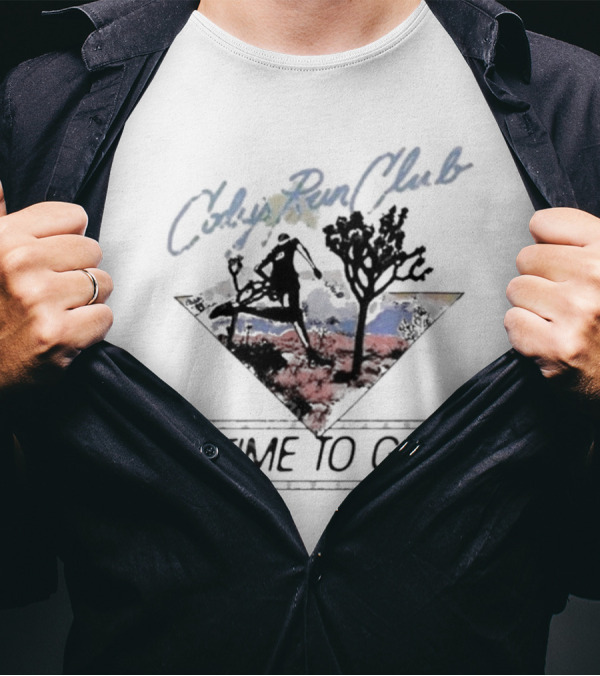 Cody’s Run Club Time To Go Desert Silhouette Adventure T-Shirt