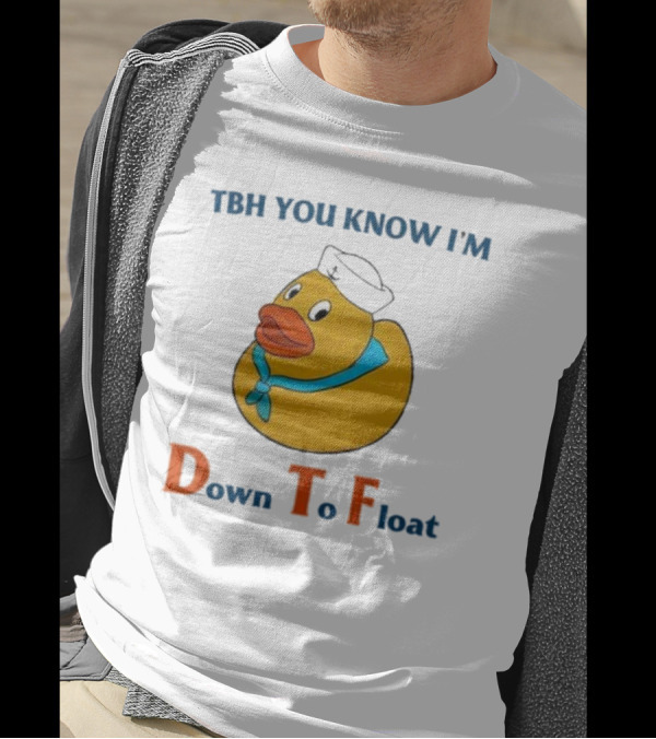 TBH Duck In Sailor Outfit Down To Float T-Shirt