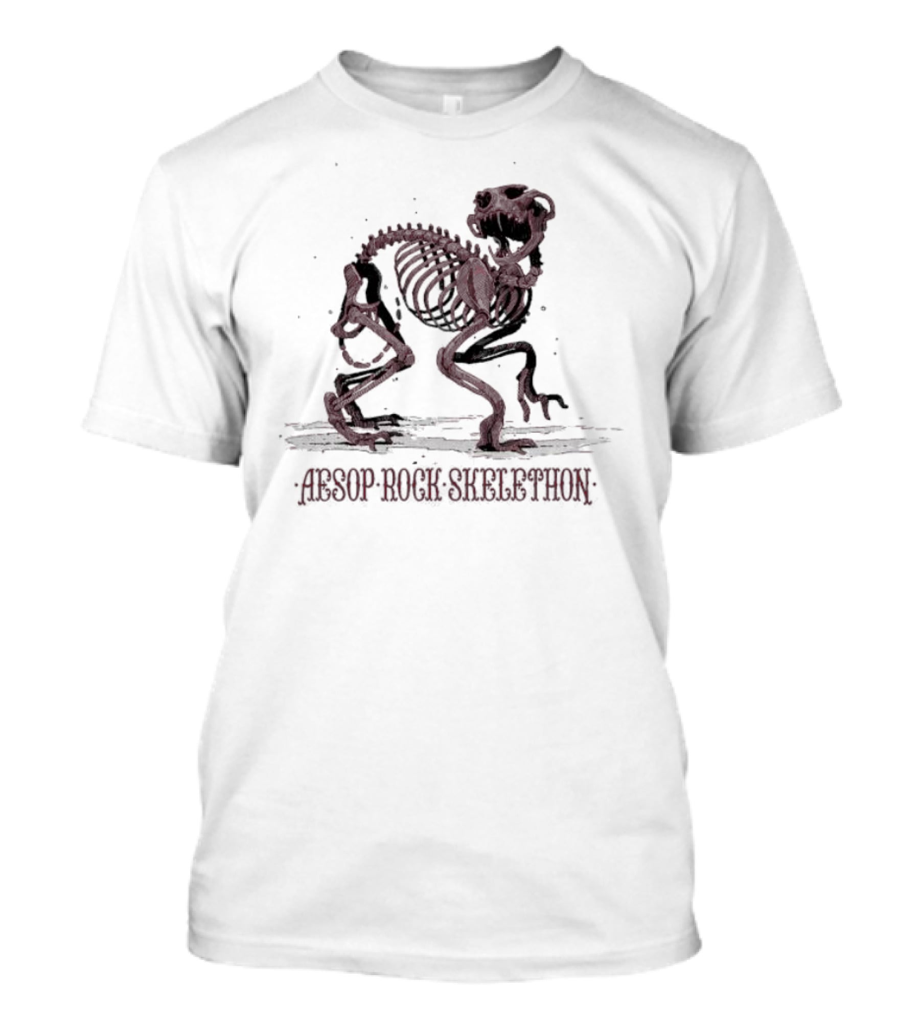 Aesop Rock Skelethon Whiskers T-Shirt