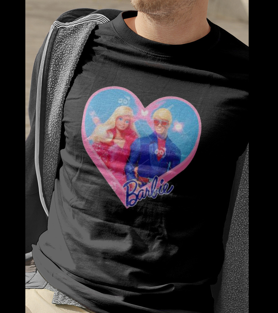 Barbie Ken Heart Valentines Love T-Shirt