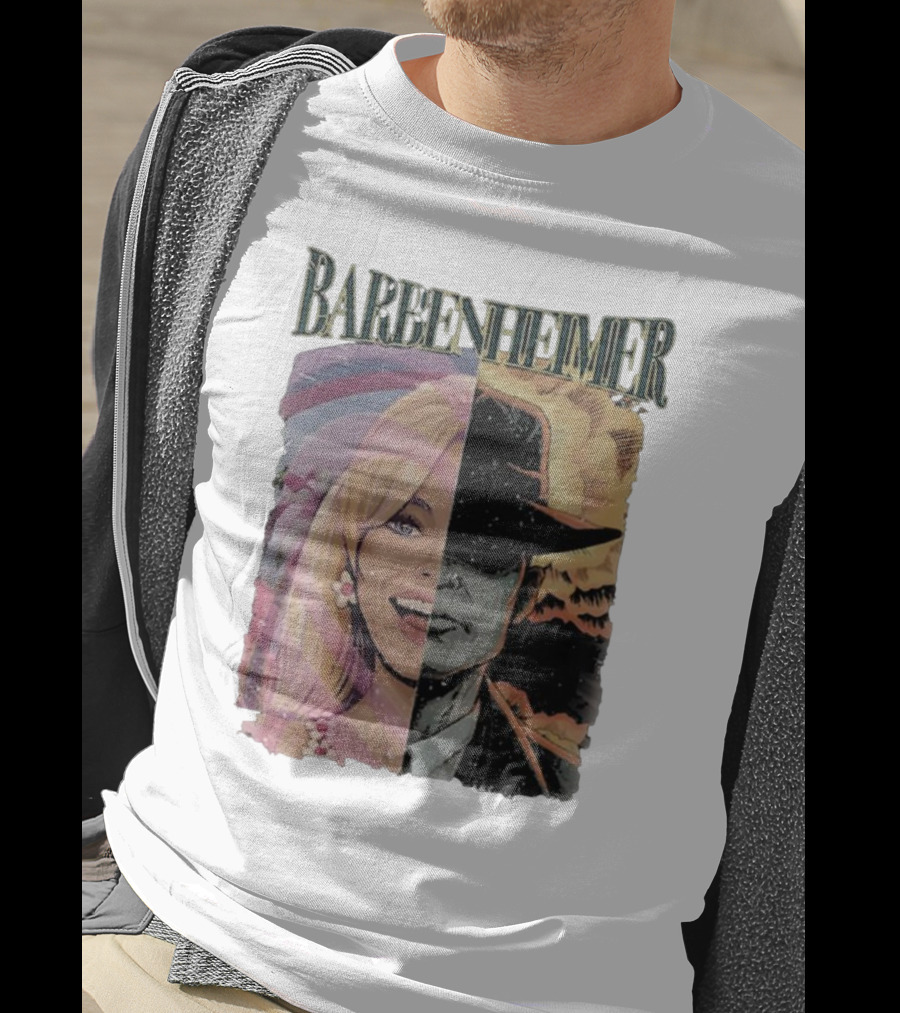 Barbenheimer Vintage I Survived Barbie Oppenheimer Fusion Uk Best Bernheimer India T-Shirt