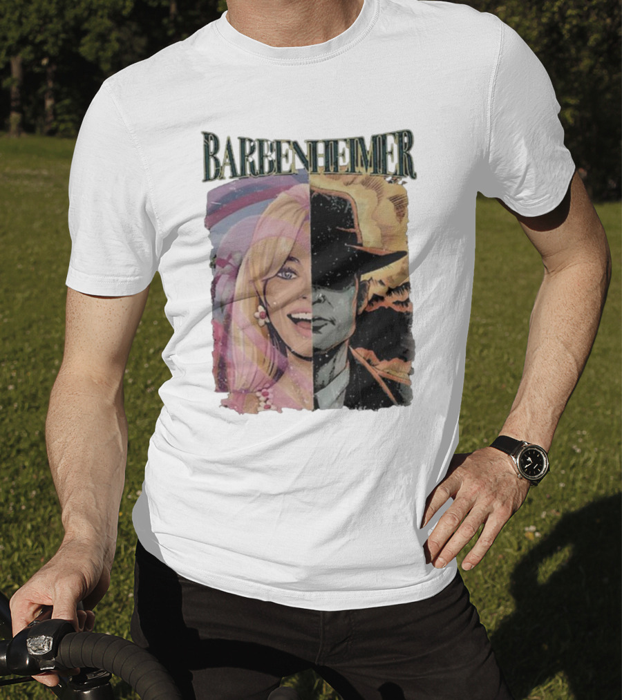 Barbenheimer Vintage I Survived Barbie Oppenheimer Fusion Uk Best Bernheimer India T-Shirt