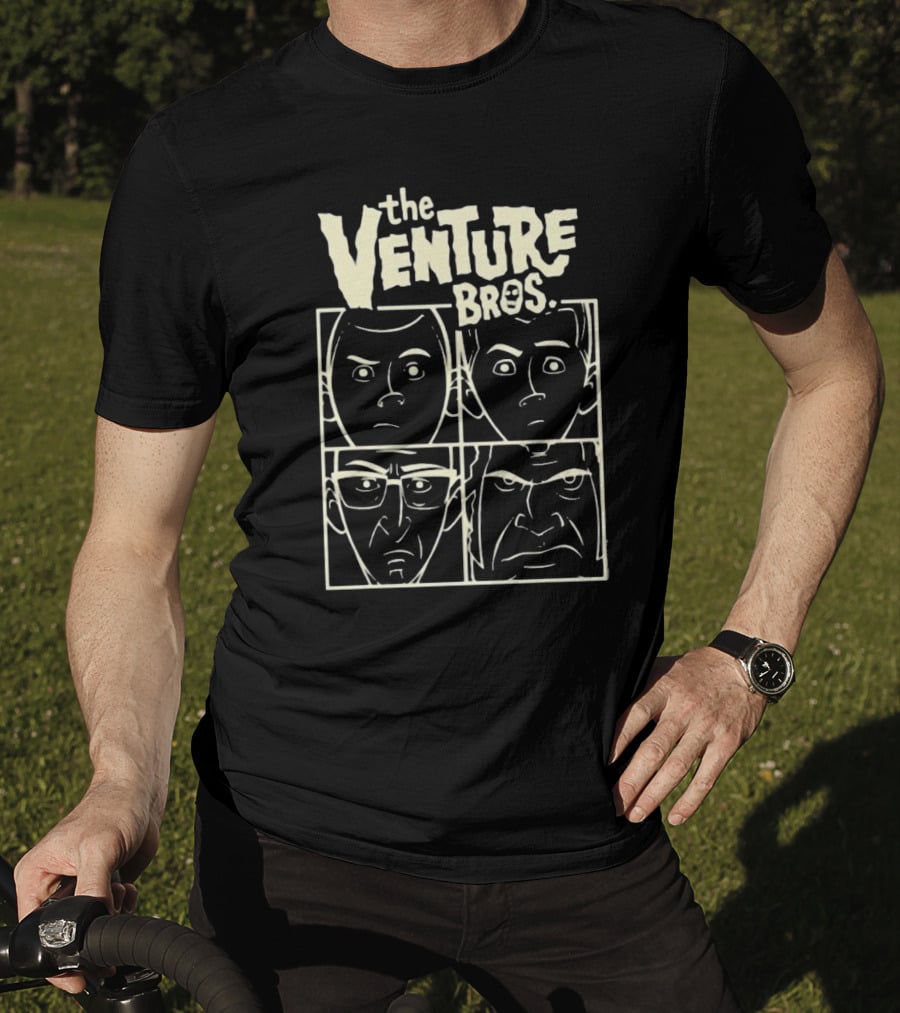 The Venture Bros Club Faces The Venture Bros T-Shirt