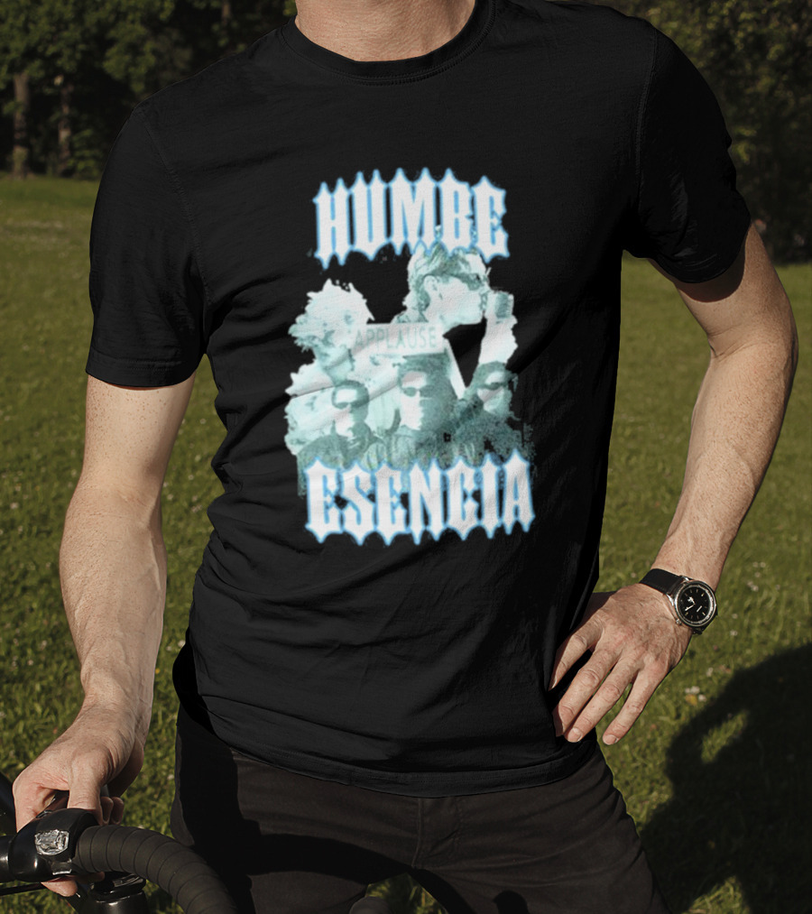 HUMBE APPLAUSE ESENCIA Vintage Aesthetic Collage T-Shirt
