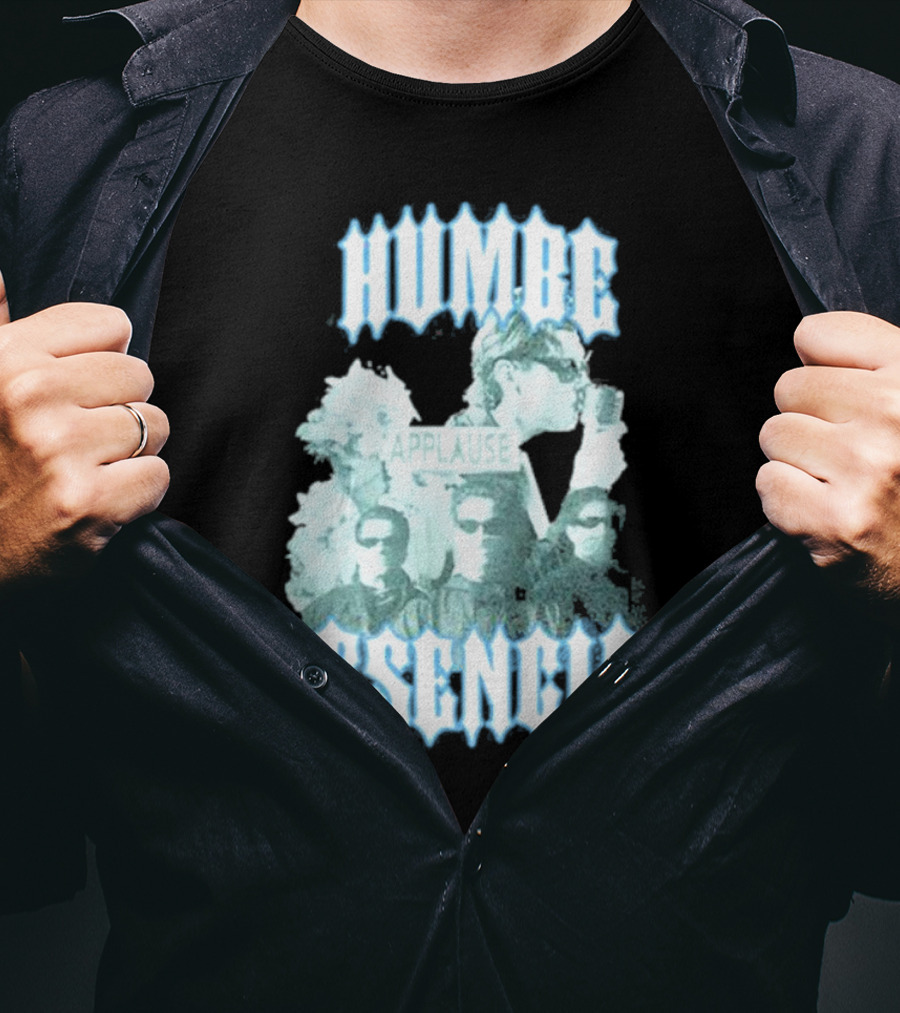 HUMBE APPLAUSE ESENCIA Vintage Aesthetic Collage T-Shirt