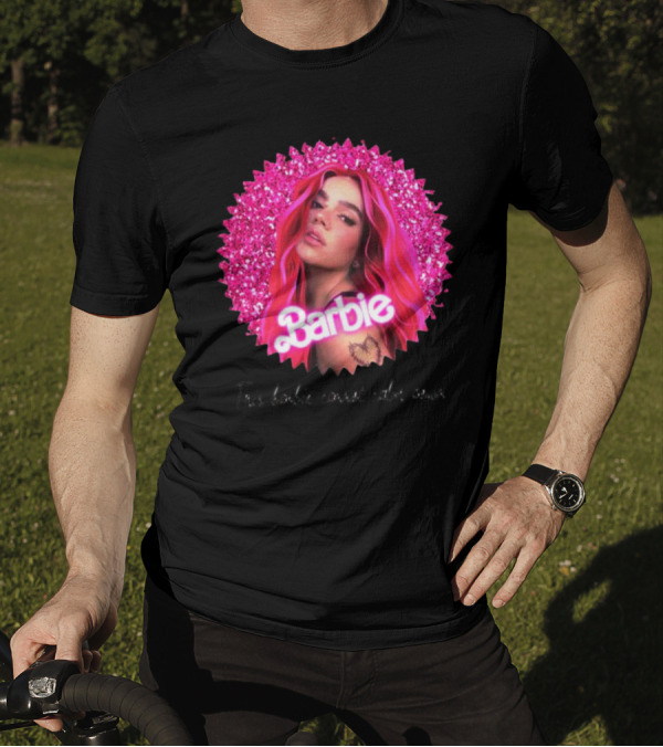Karol G Barbie Glitter Portrait This Barbie Cannot Calm Down T-Shirt