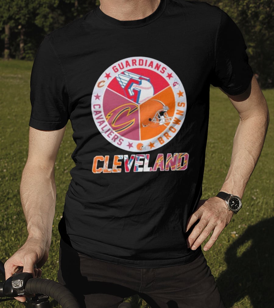 Cleveland Cavaliers Guardians Browns T-Shirt