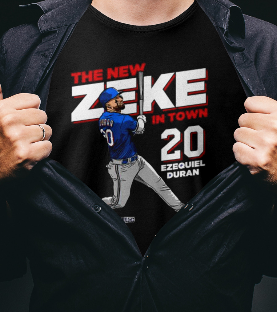 Ezequiel Durán The New Zeke In Town 20 Baseball Player Clutch Hitter T-Shirt
