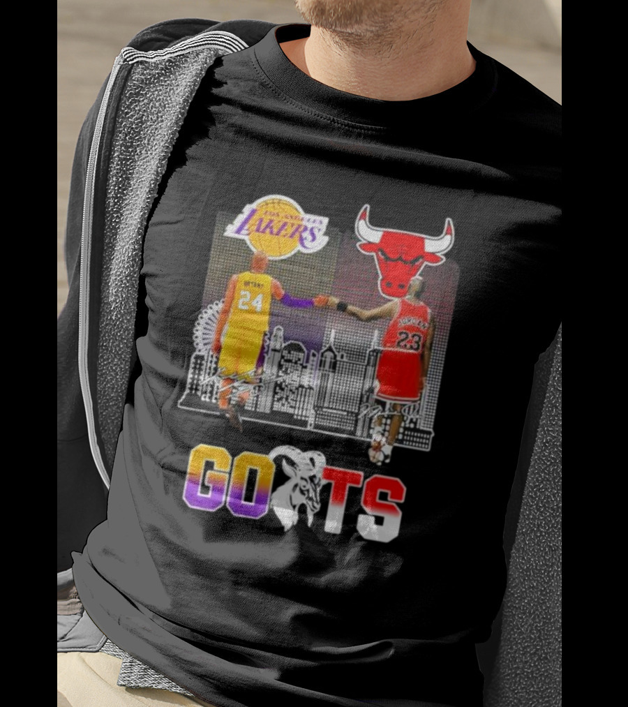 Los Angeles Lakers Chicago Bulls GOATS T-Shirt