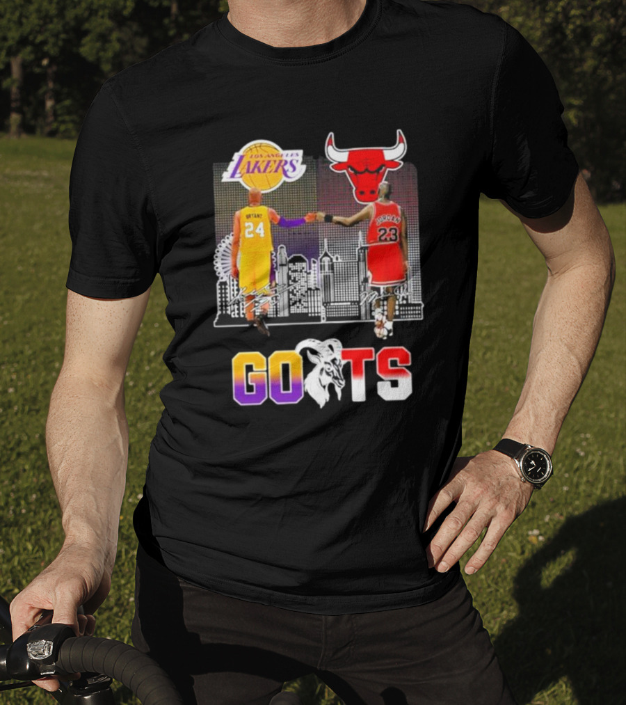 Los Angeles Lakers Chicago Bulls GOATS T-Shirt