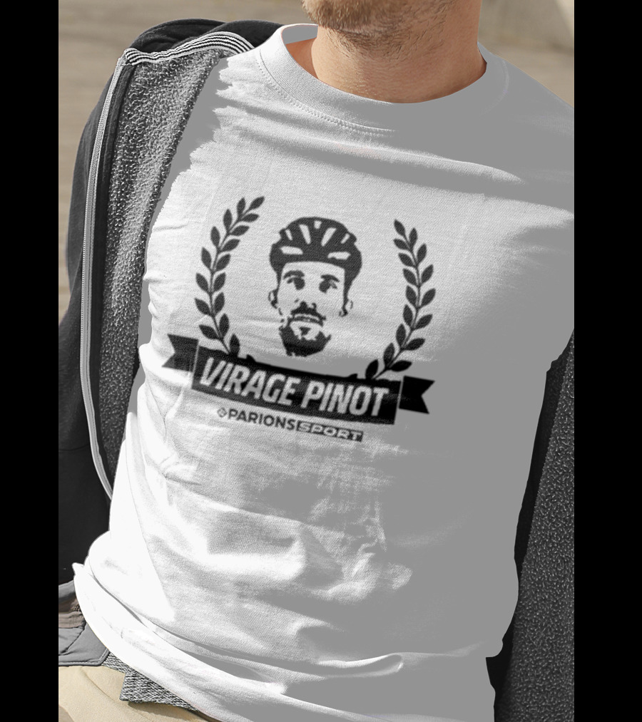 Groupama FDJ Virage Pinot Parionssport Laurel Cycling T-Shirt