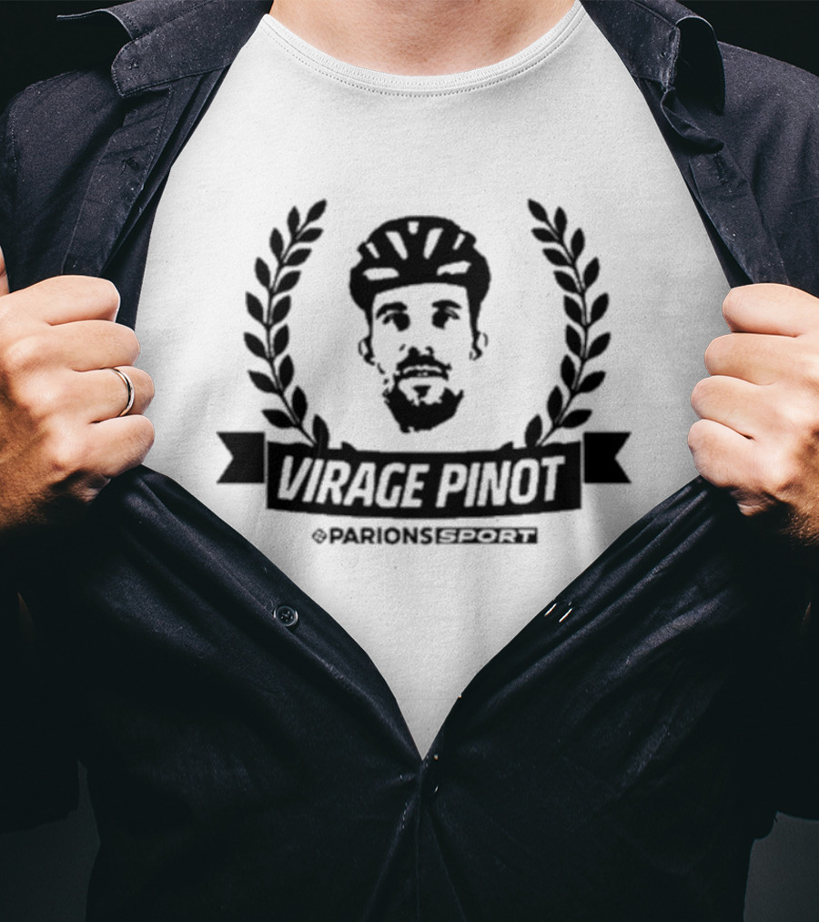 Groupama FDJ Virage Pinot Parionssport Laurel Cycling T-Shirt