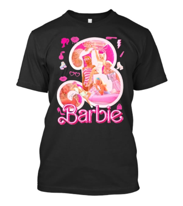 Barbie Pink Glam Fashion Icons Party T-Shirt