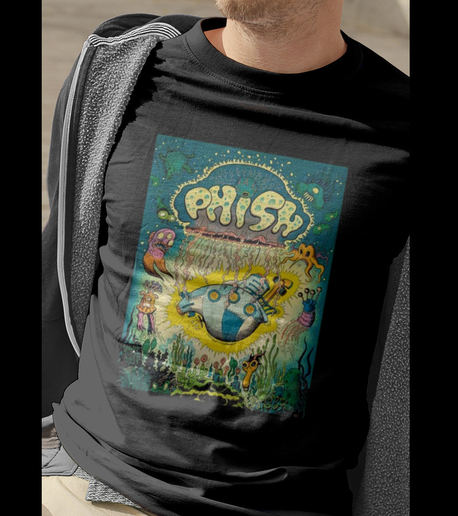 Phish Submarine Underwater Adventure Syracuse T-Shirt