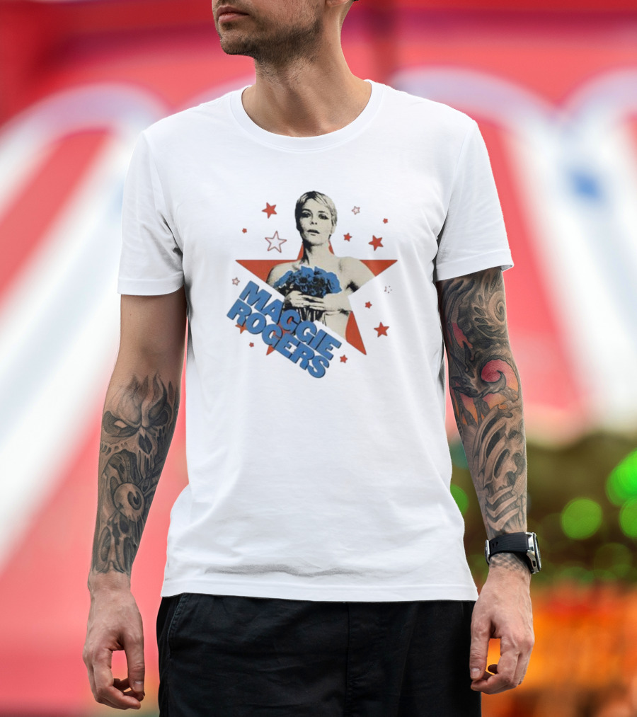 Maggie Rogers Star and Bouquet T-Shirt