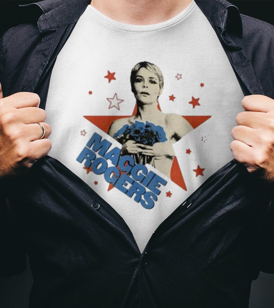 Maggie Rogers Star And Bouquet T-Shirt