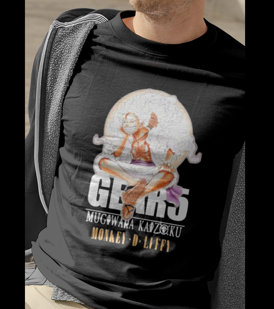 Monkey D Luffy Gear 5 Mugiwara Kaizoku T-Shirt