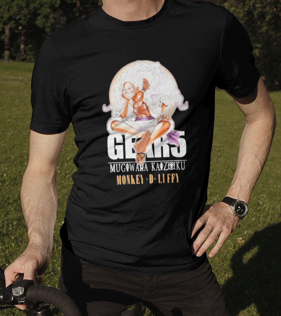Monkey D Luffy Gear 5 Mugiwara Kaizoku T-Shirt