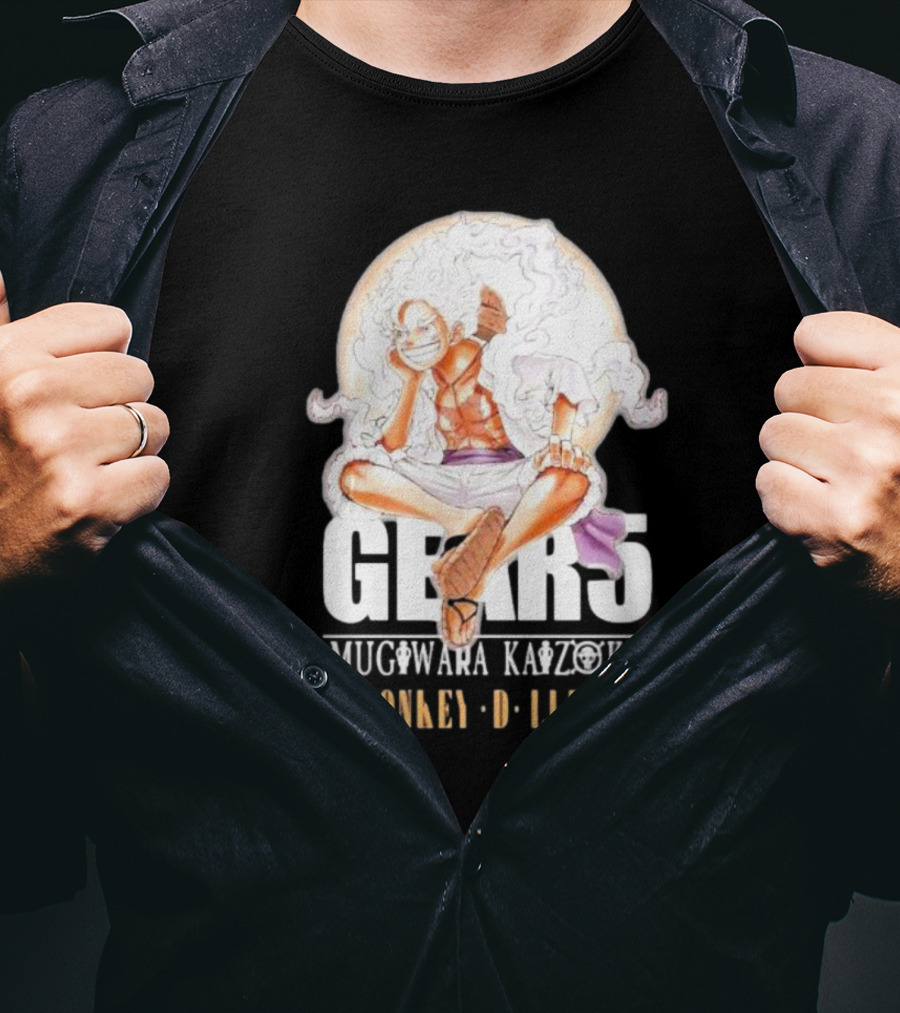 Monkey D Luffy Gear 5 Mugiwara Kaizoku T-Shirt