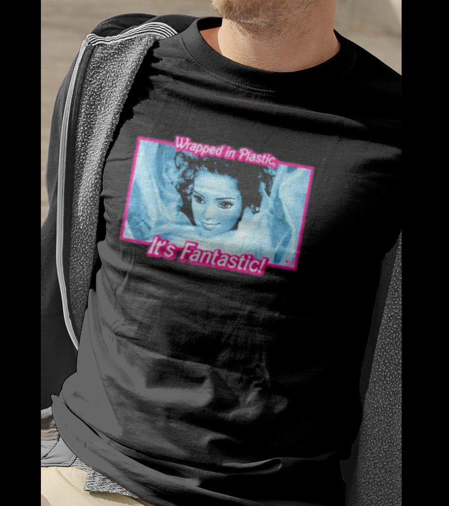 Barbie Wrapped In Plastic It's Fantastic Retro Style Photography T-Shirt