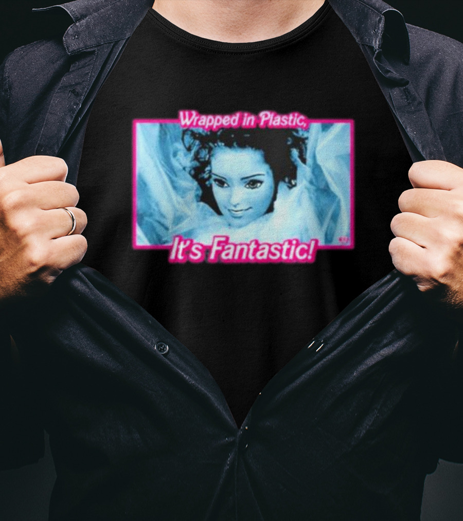 Barbie Wrapped In Plastic It's Fantastic Retro Style Photography T-Shirt
