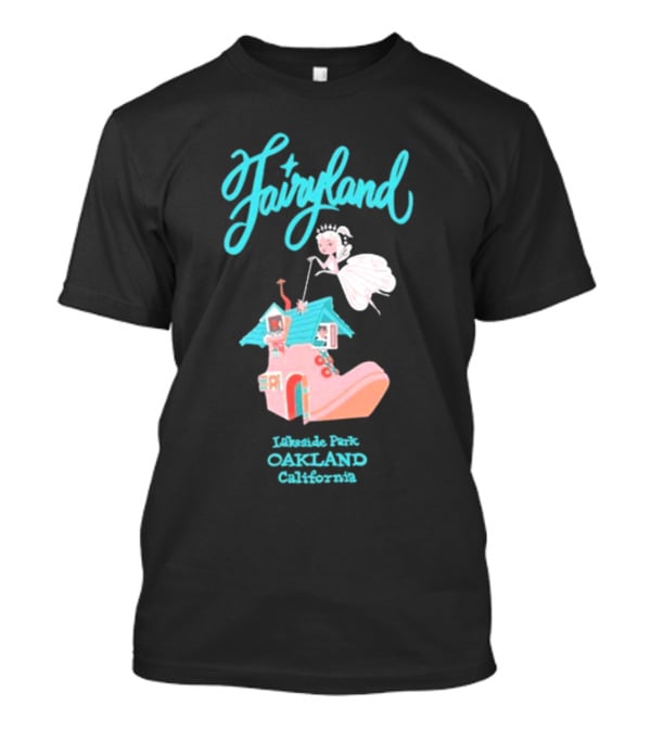 Fairyland Lakeside Park Oakland California Oaklandish Merch Fairy T-Shirt