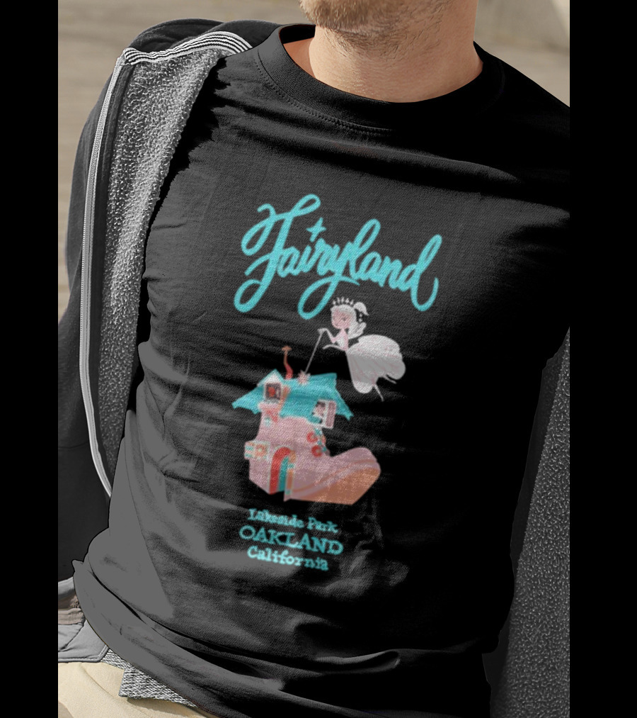 Fairyland Lakeside Park Oakland California Oaklandish Merch Fairy T-Shirt