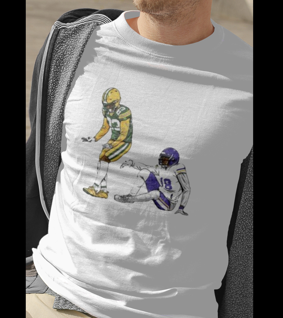 Aaron Nagler Ja Gritty Packers Vikings Dance T-Shirt