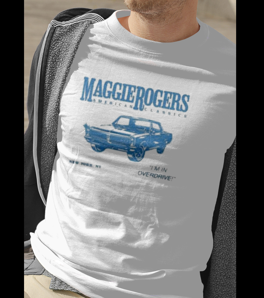 Maggie Rogers American Classics New York NY Overdrive Car T-Shirt