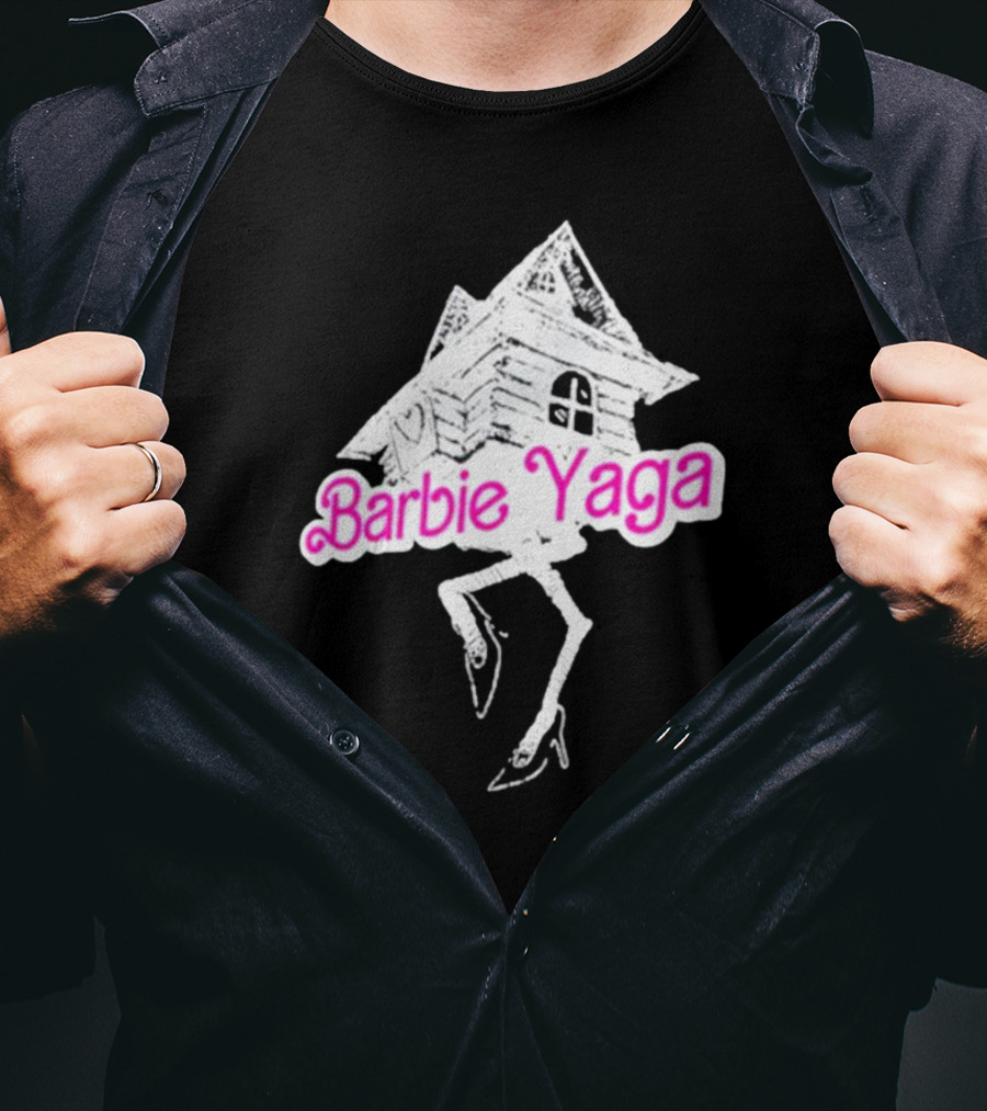 Barbie Yaga Witch House With High Heels T-Shirt