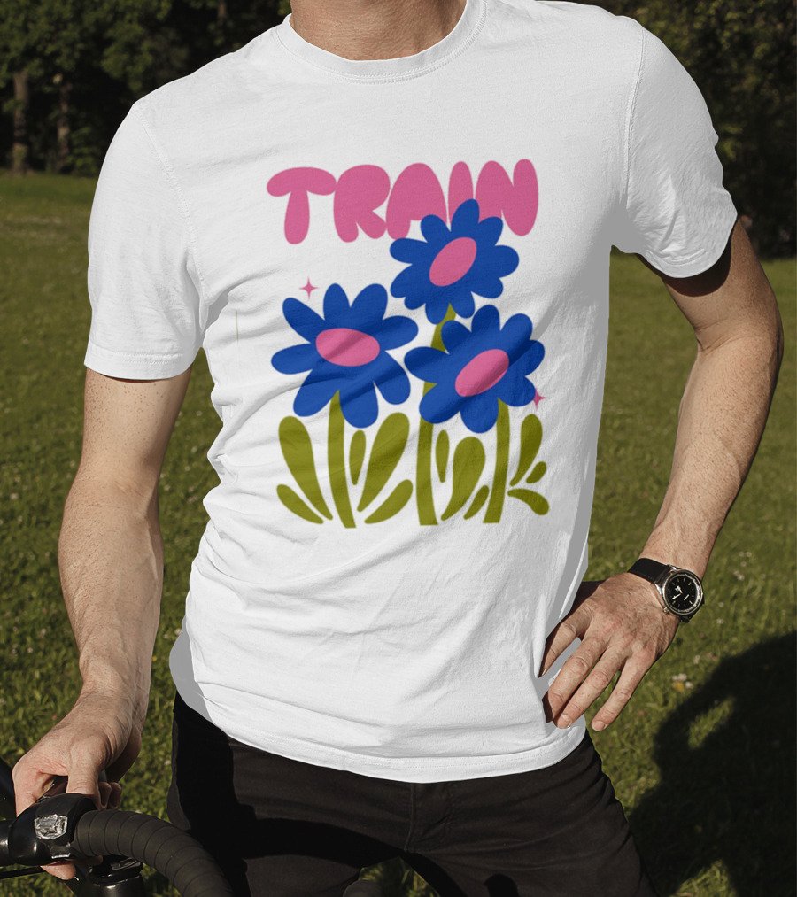 TRAIN Savemesanfrancisco Flowers T-Shirt