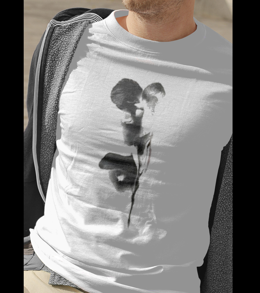 Men’s Orchid Smoky Vivid Blooms T-Shirt