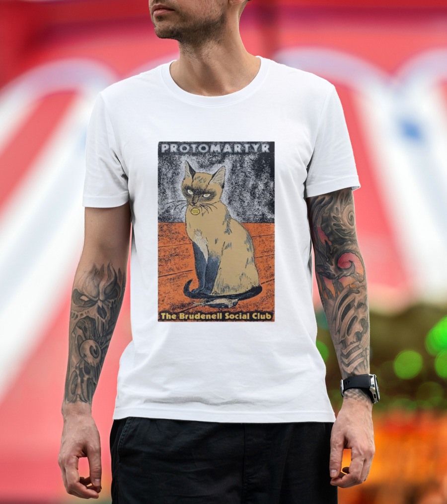 Protomartyr The Brudenell Social Club Cat T-Shirt