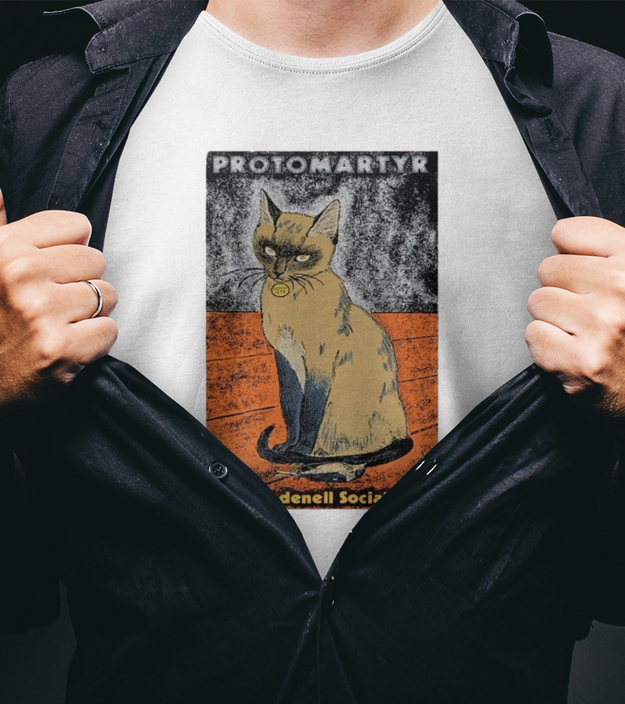 Protomartyr The Brudenell Social Club Cat T-Shirt