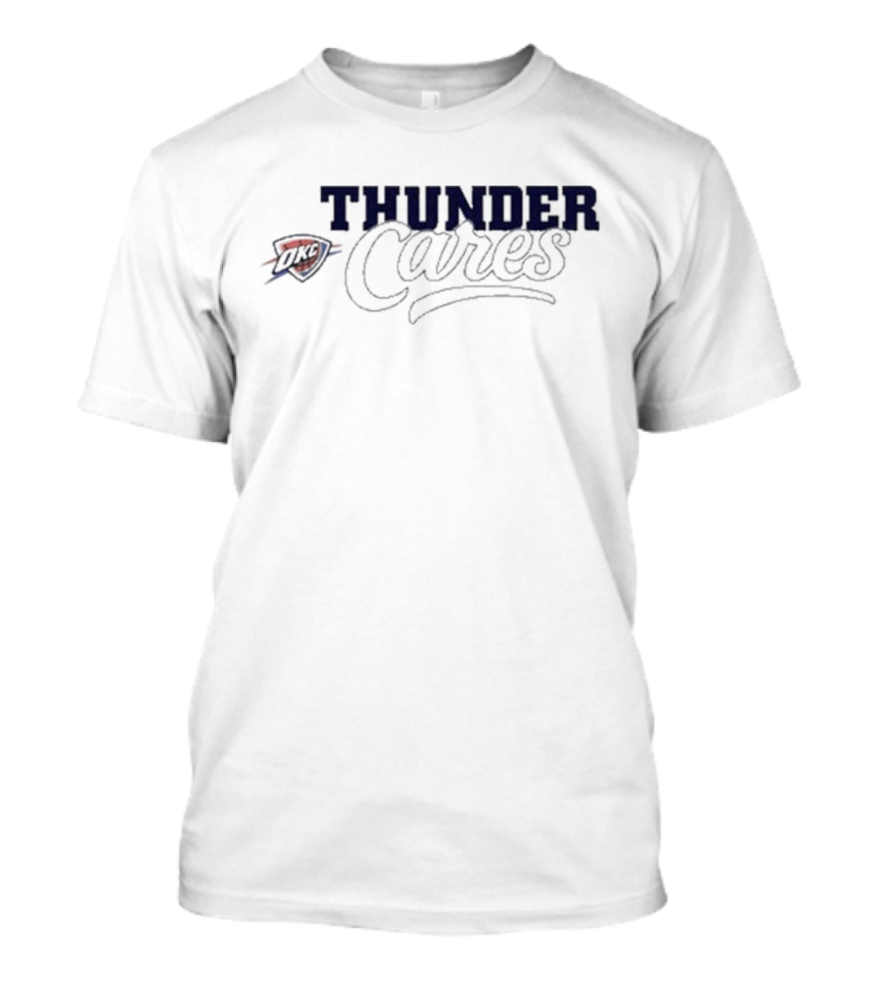 Fort Smith Boys And Girls Club Thunder Cares OKC T-Shirt