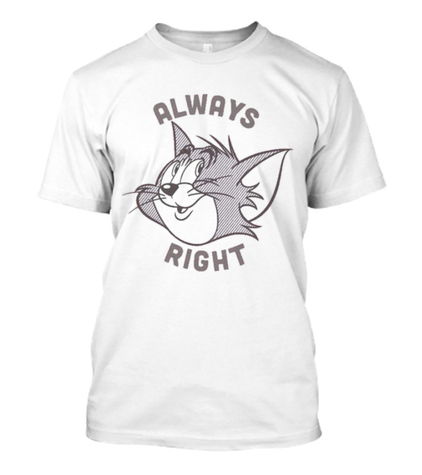 Always Right Tom Was Right Blink 182 Aliens Exist Tom And Jerry T-Shirt