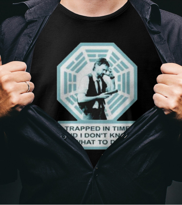Trapped In Time Lost Dharma Initiative T-Shirt