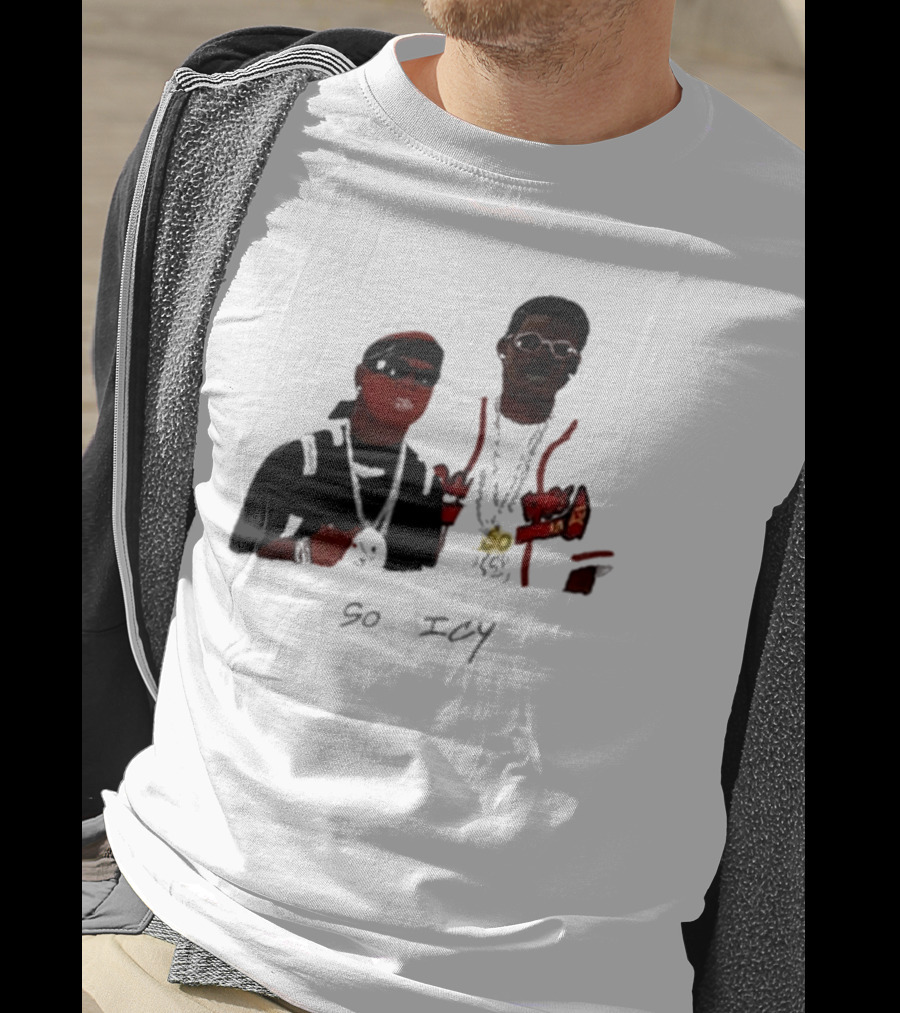 So Icy Wearing Teef Bling T-Shirt