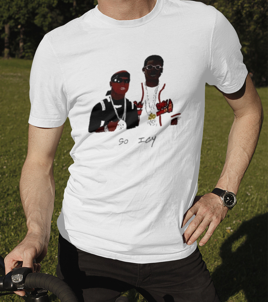 So Icy Wearing Teef Bling T-Shirt