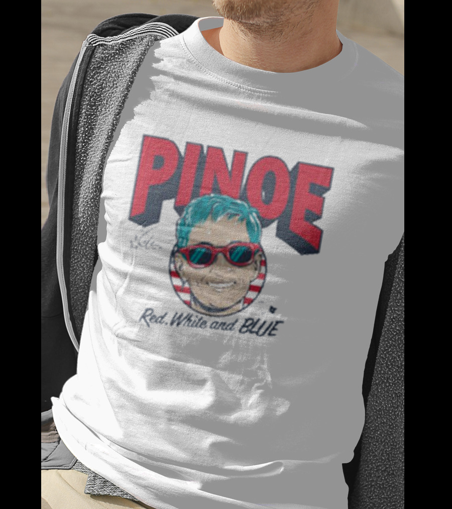 PINOE Red White And Blue T-Shirt