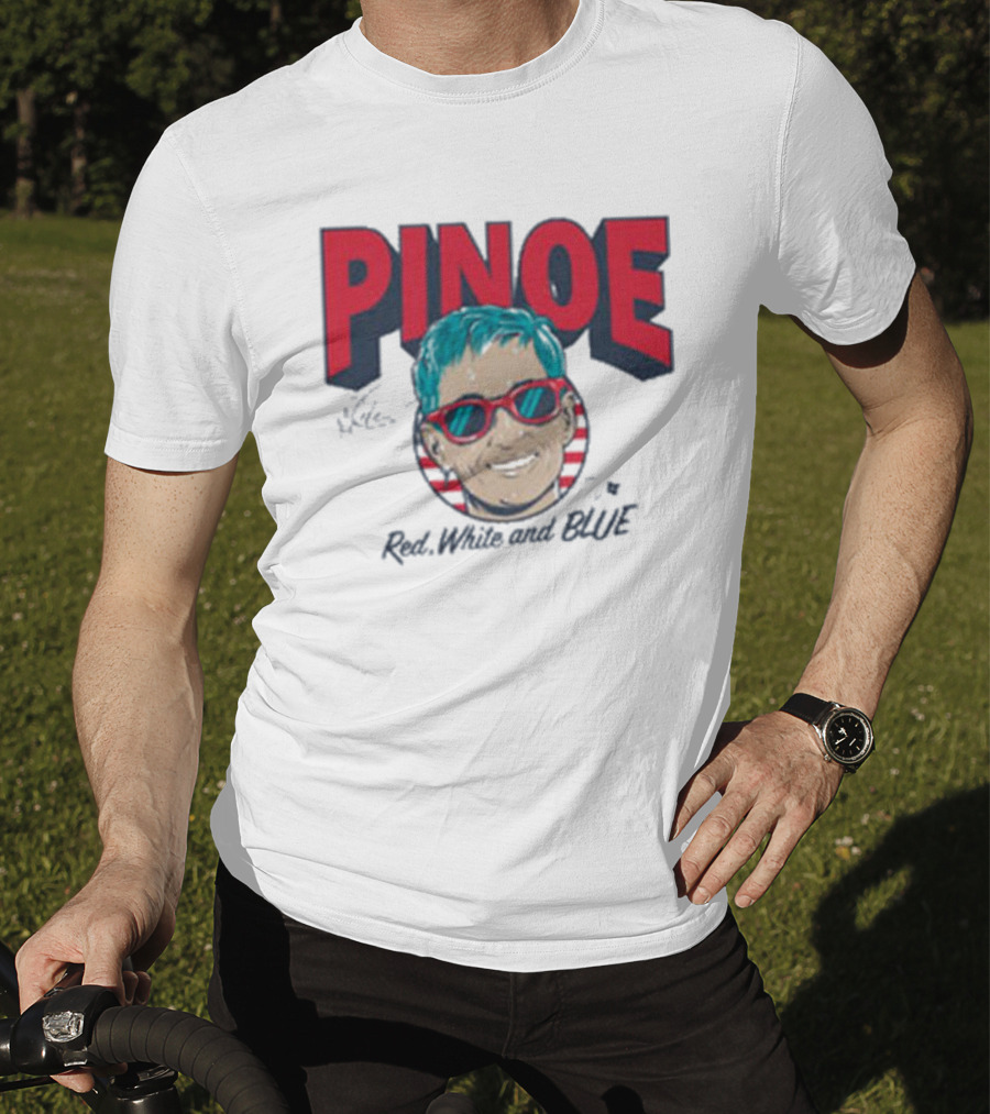 PINOE Red White And Blue T-Shirt