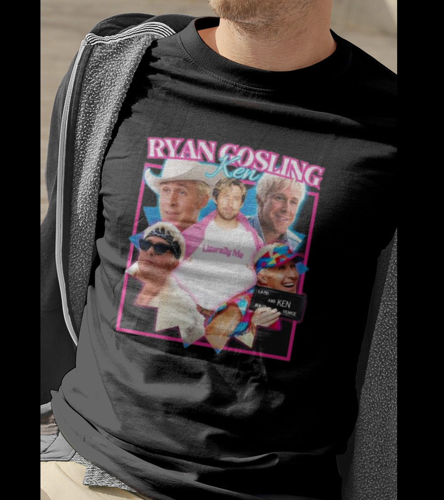 Ryan Gosling Ken Literally Me Ken Barbie Movie LAPD Ken Venice T-Shirt